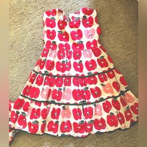 EUC Pink Chicken Apple Dress